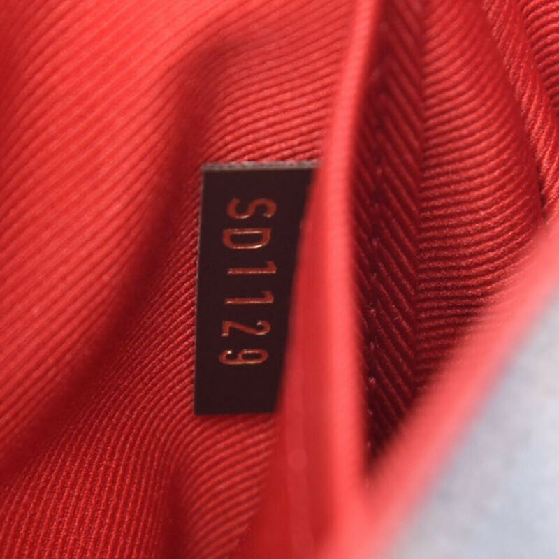 Louis Vuitton Croisette Damier Ebene Brown Canvas Shoulder Bag