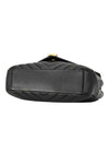 Saint Laurent Monogram Collège Medium Envelope Chain Black Leather Shoulder Bag