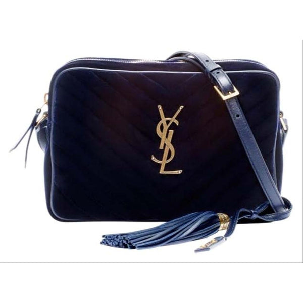 Blue Lou YSL-monogram quilted-leather cross-body bag, Saint Laurent