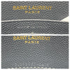 Saint Laurent Chain Wallet Envelope Monogram Dark Smog Grey Leather Shoulder Bag