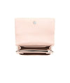 Saint Laurent Chain Wallet Sunset Mini Monogram Pink Calfskin Leather Cross Body Bag