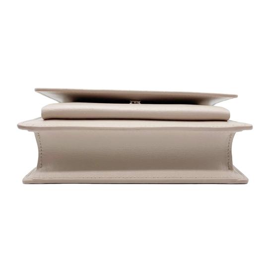 Saint Laurent Chain Wallet Sunset Mini Monogram Pink Calfskin Leather Cross Body Bag