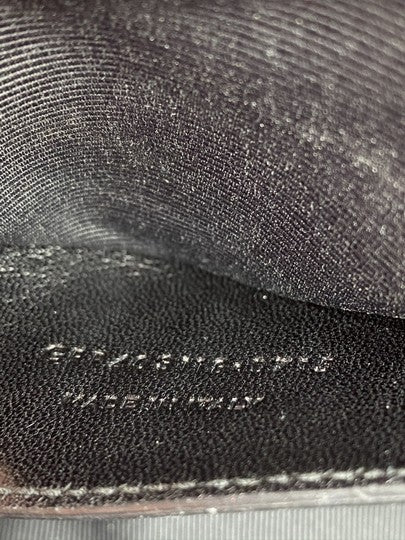 Saint Laurent College Chain Sheepskin Matelasse Chevron Medium Monogram Red Leather Shoulder Bag