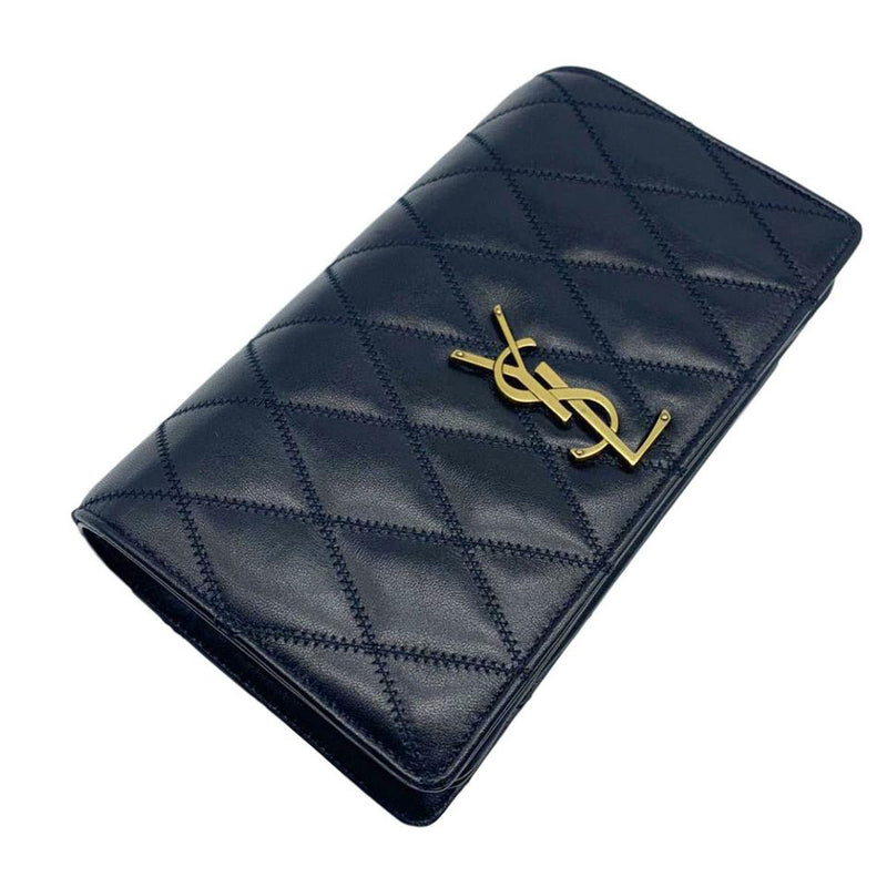 Saint Laurent Crossbody Angie Quilted Lambskin Black Leather Shoulder MyDesignerly