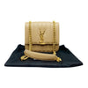 Saint Laurent Crossbody Vicky Medium Peru Beige Leather Shoulder Bag