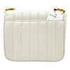 Saint Laurent Crossbody Vicky Medium White Leather Shoulder Bag