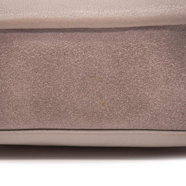 Saint Laurent Lou Camera Suede Monogram Small Fog Cross Body Grey Leather Shoulder Bag