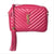 Saint Laurent Monogram Camera Lou Calfskin Matelasse Bright Pink Leather Shoulder Bag