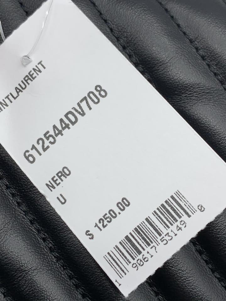 Saint Laurent Monogram Camera Lou Matelassé Calfskin Noir Black Leather Shoulder Bag