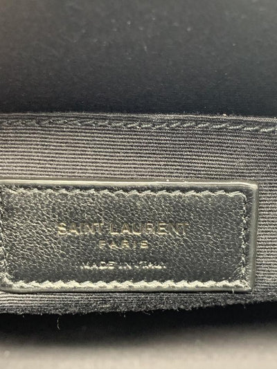 Saint Laurent Monogram Camera Lou Matelassé Calfskin Noir Black Leather Shoulder Bag