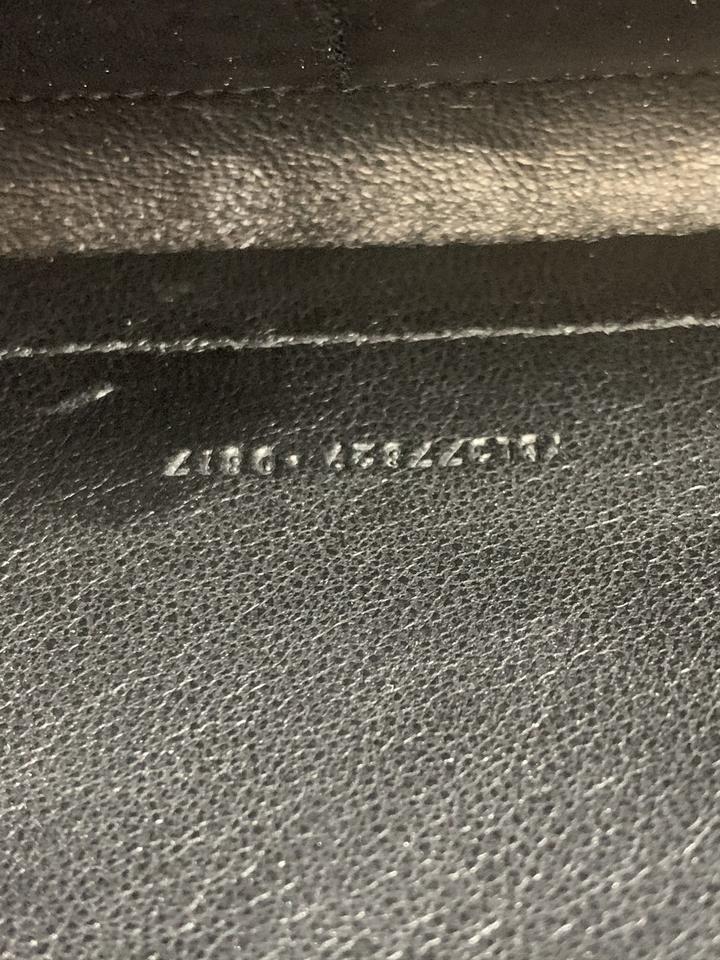 NEW Saint Laurent Monogram Kate Chain Wallet Wallet On Chain / Silver/Erosion