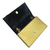 Saint Laurent Monogram Kate Chain Wallet Tassel Metallic Bronze Gold Leather Shoulder Bag