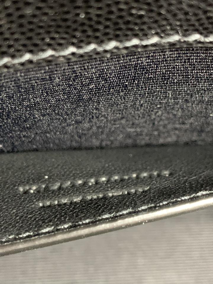 Saint Laurent Monogram Kate Grained Monogram Cross-body Black Leather Shoulder Bag