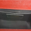 Saint Laurent Monogram Kate Small Burgundy Red Leather Cross Body Bag
