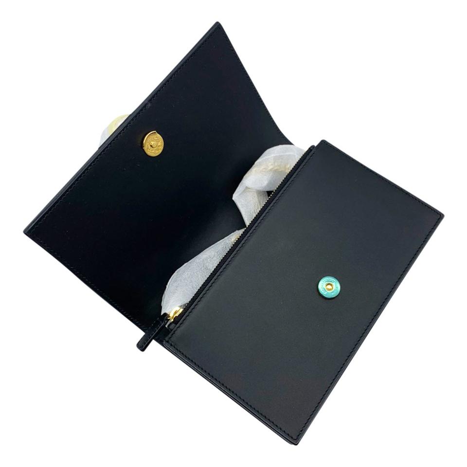 Saint Laurent Monogram Kate Tassel Monogram Black Leather Shoulder Bag