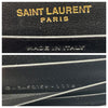 Saint Laurent Monogram Kate Wallet on Chain Crocodile Embossed Tassel Black Patent Leather Cross Body Bag
