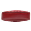 Saint Laurent Monogram Lou Camera Calfskin Matelasse Red Leather Shoulder Bag