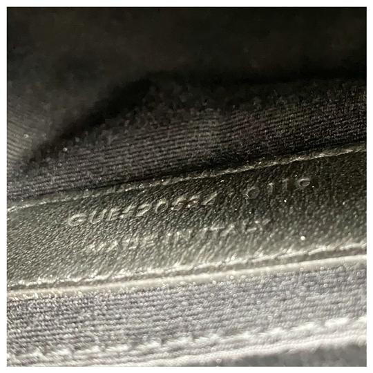 Saint Laurent Monogram Lou Women's Camera Blue Leather Cross Body Bag