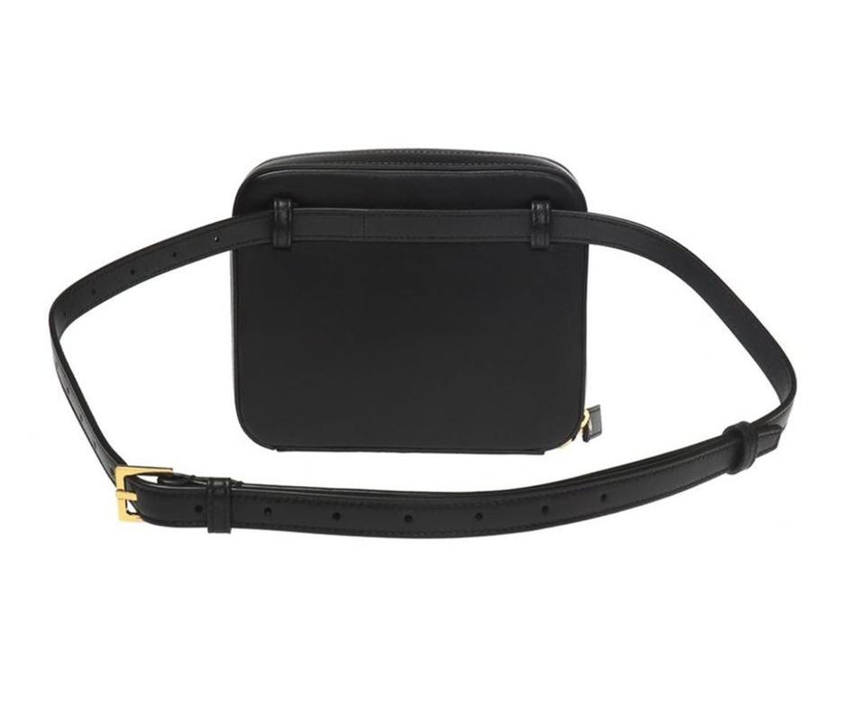 Saint Laurent Monogram Loulou Belt Vicky Lou Quilted Black Leather Messenger Bag