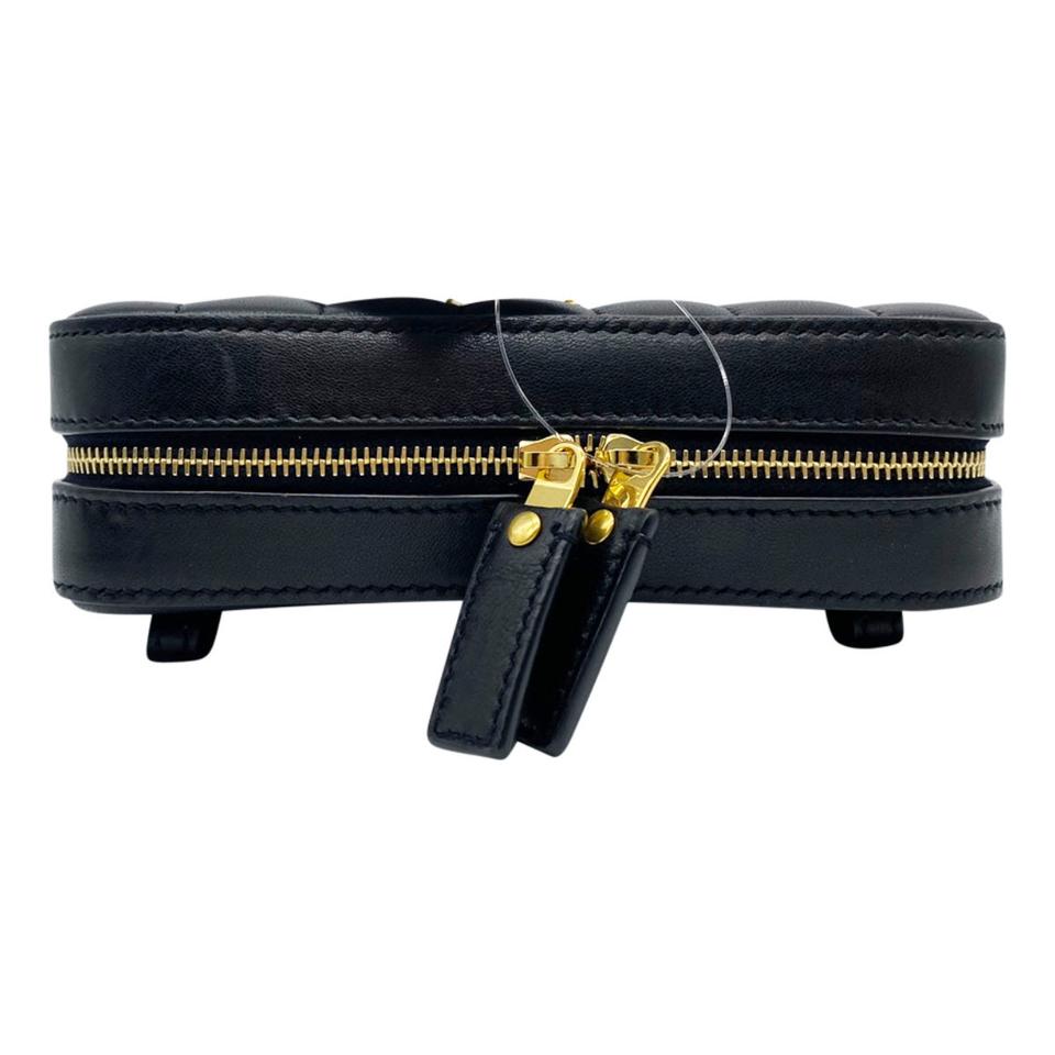 Saint Laurent Monogram Loulou Belt Vicky Lou Quilted Black Leather Messenger Bag