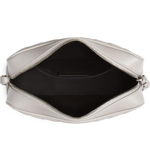 Saint Laurent Monogram Loulou Camera Granite Grey Leather Shoulder Bag