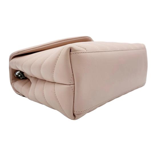 Saint Laurent Monogram Loulou Crossbody Small Monogram Chain Pink Leather Shoulder Bag