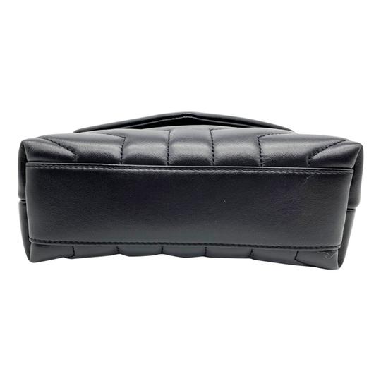 Saint Laurent Monogram Loulou Crossbody Toy Black Leather Shoulder Bag