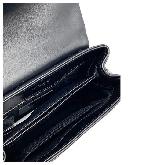 Saint Laurent Monogram Loulou Crossbody Toy Black Leather Shoulder Bag