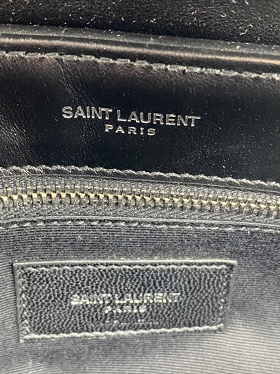Saint Laurent Monogram Loulou Crossbody Toy Black Leather Shoulder Bag