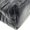 Saint Laurent Monogram Loulou Medium Black Patent Leather Shoulder Bag