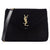 Saint Laurent Monogram Loulou Quilted Monogram Small Chain Satchel Black Velvet Shoulder Bag