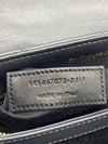 Saint Laurent Monogram Loulou Toy Monogram Dark Smog Grey Leather Shoulder Bag