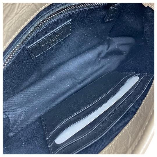 Saint Laurent Niki Beige Leather Cross Body Bag