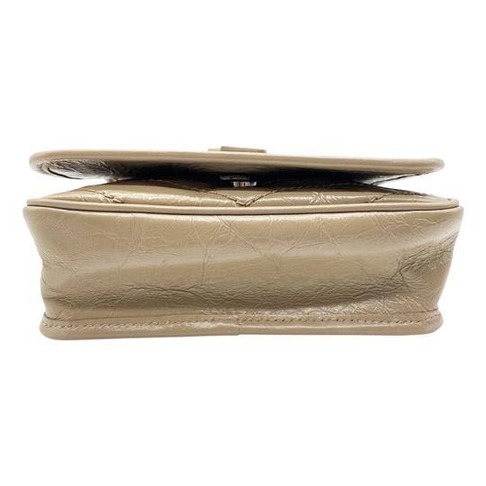 Saint Laurent Niki Beige Leather Cross Body Bag
