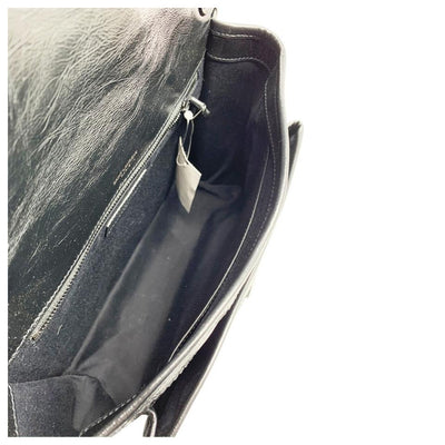 Saint Laurent Niki Medium Black Leather Shoulder Bag