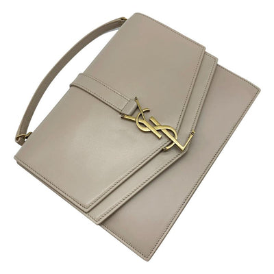 Sulpice handbag Saint Laurent Beige in Suede - 32107804