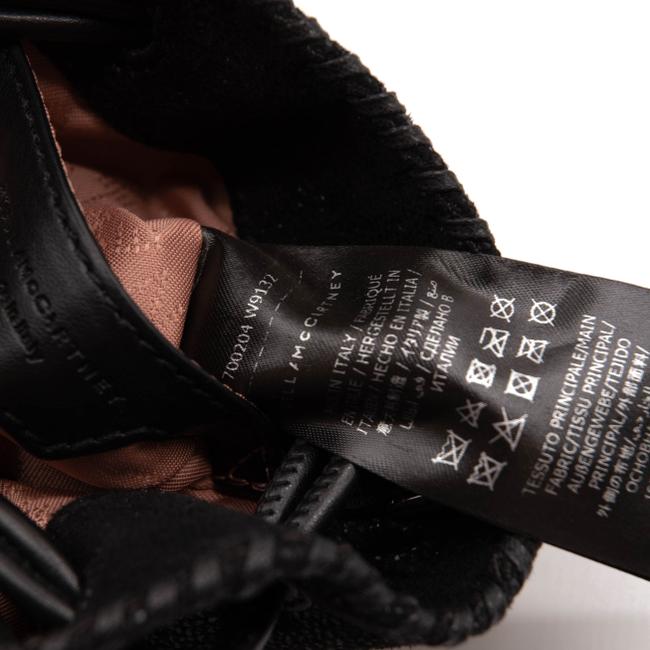 Stella McCartney Bucket Falabella Micro Black Faux Leather Shoulder Bag