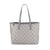 Stella McCartney Falabella East West Quilted Tote Light Grey Shopper