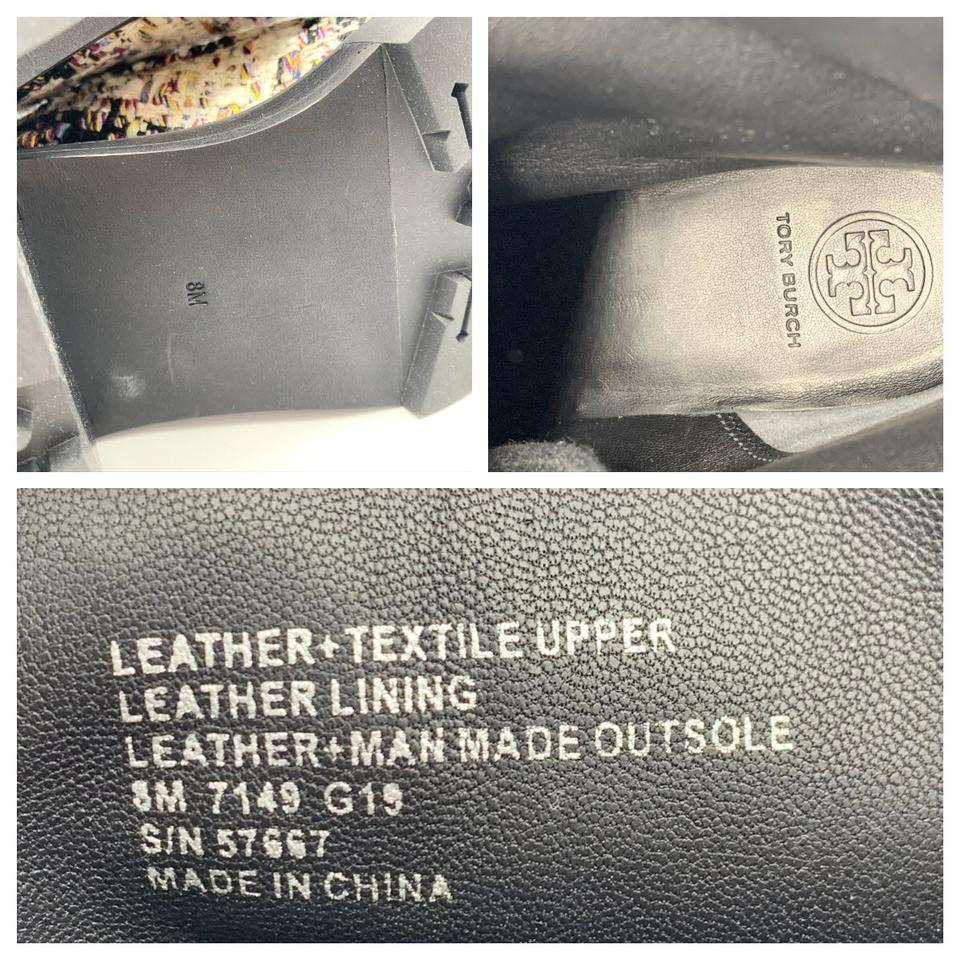 Tory Burch Black Miller Tweed Boots/Booties