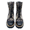 Tory Burch Black Miller Tweed Boots/Booties