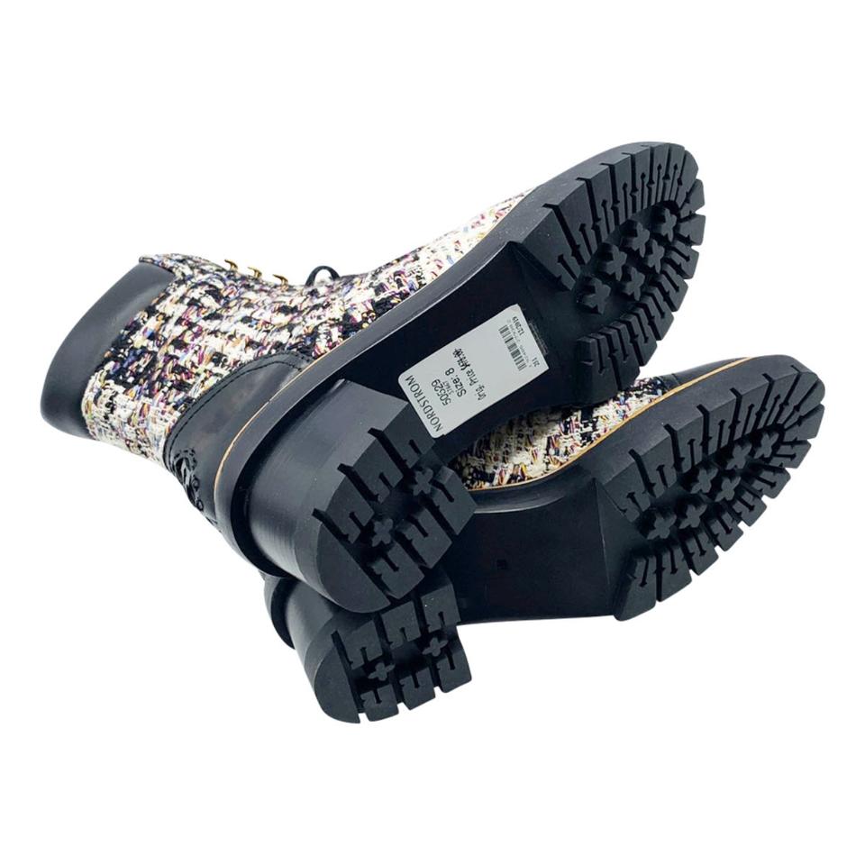 Tory Burch Black Miller Tweed Boots/Booties