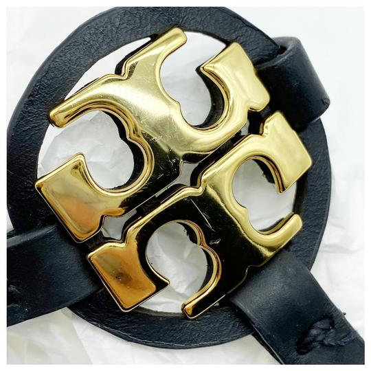 Tory Burch Black Mini Miller Flip Flop Sandals