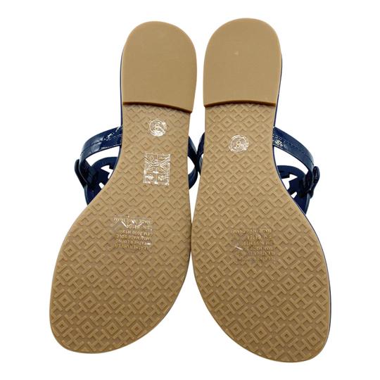 Tory Burch Blue Rainbow Miller Flip Flats