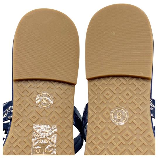 Tory Burch Blue Rainbow Miller Flip Flats