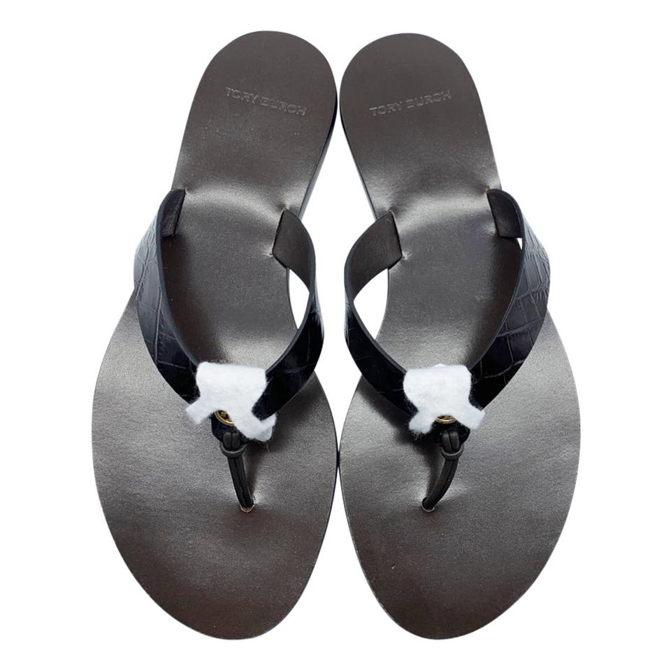 Tory Burch Brown Manon Flip Flop Sandals