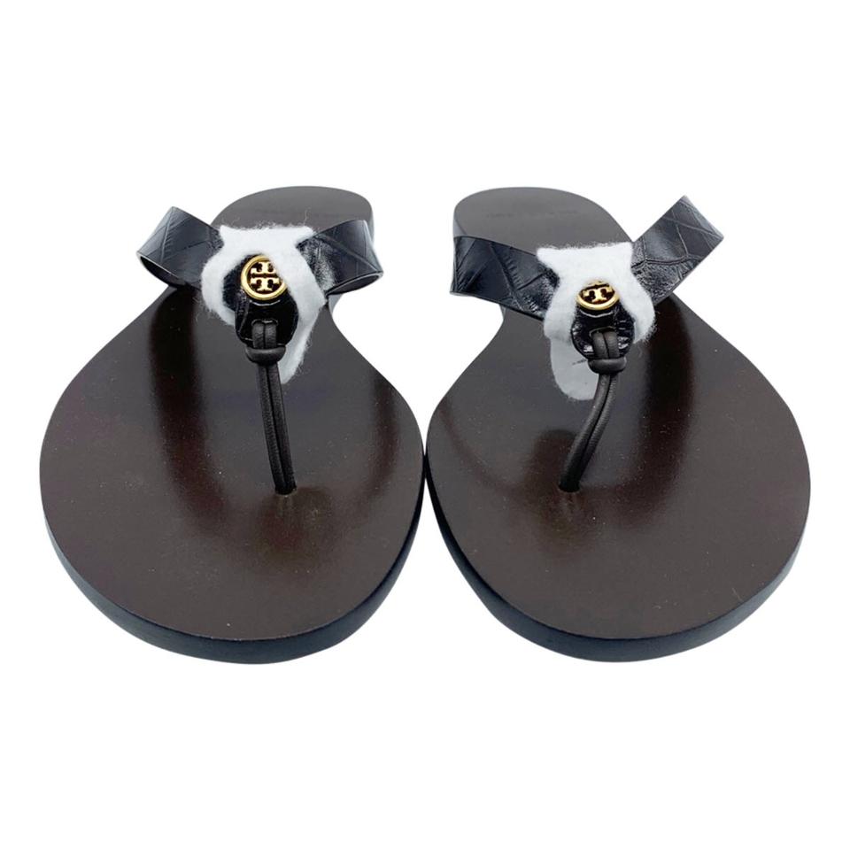 Tory Burch Brown Manon Flip Flop Sandals