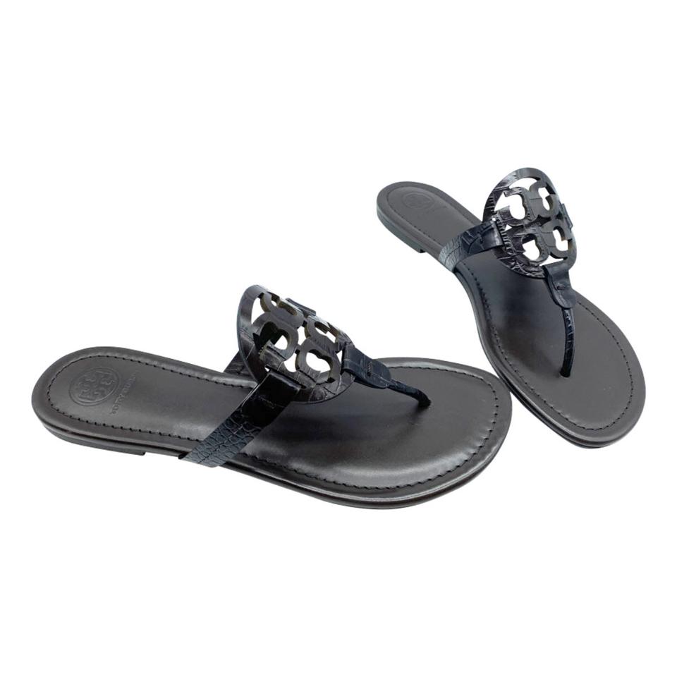 Tory Burch Brown Miller Flip Flop Sandals US Size 8