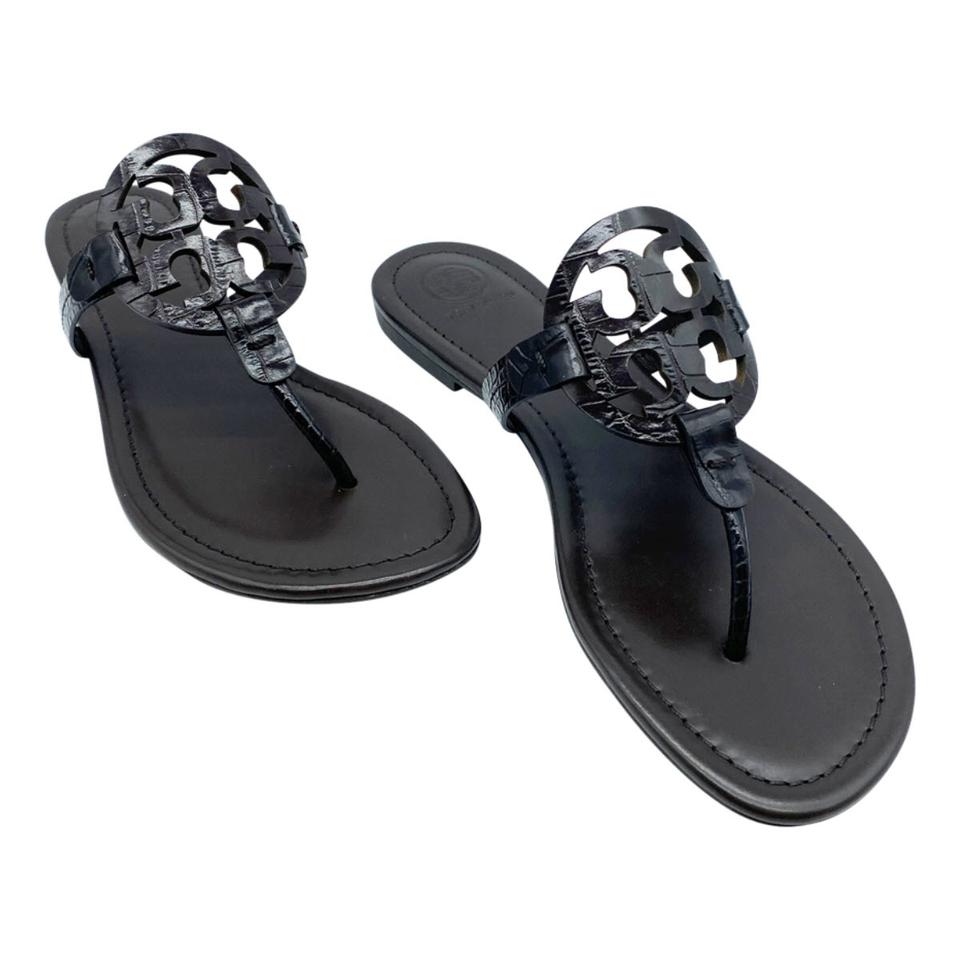 Tory Burch Brown Miller Flip Flop Sandals US Size 8