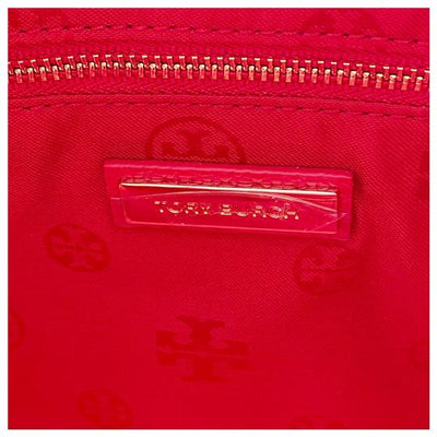 Tory Burch Bucket Bag Thea Red Leather Tote