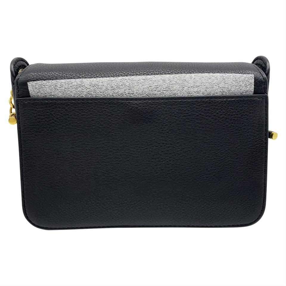 Tory Burch Crossbody Chelsea Black Leather Shoulder Bag